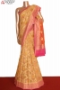 Designer Brush Paint Banarasi Georgette Silk Saree